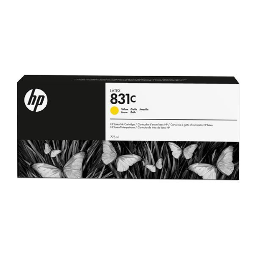 HP INC 831C 775-ML YELLOW LATEX INK